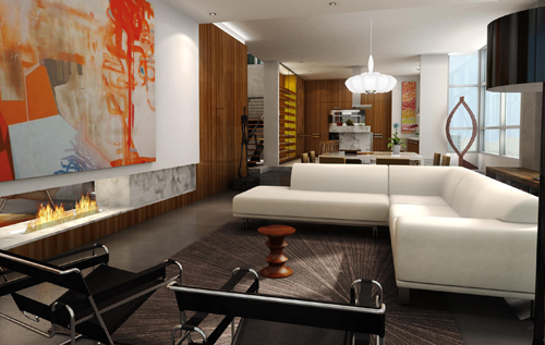 The Mark Penthouse Rendering